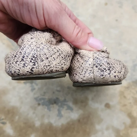 Tory Burch reva pitone Rocha snake flats size 8 - Picture 9 of 11